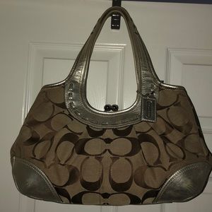 Coach Ergo Op Art Satchel 12232